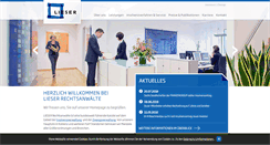Desktop Screenshot of lieser-rechtsanwaelte.de